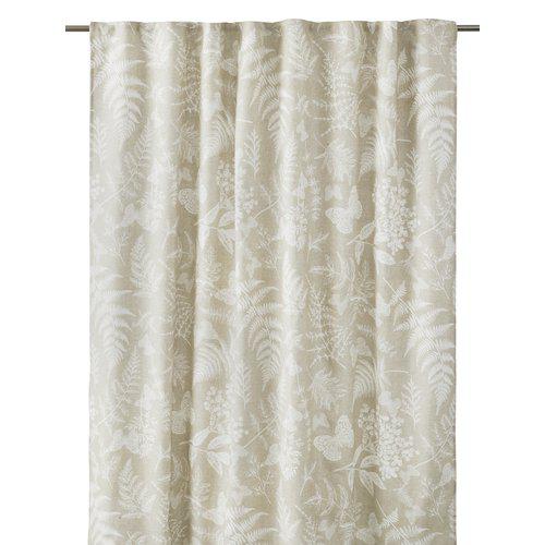 Paquet de 2 rideaux 'Fern' 135x290 - Beige