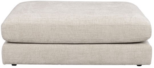 Pouf 'Duncan' - Gris clair