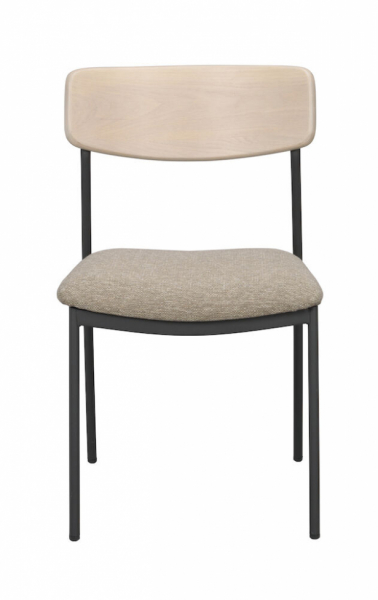 Chaise 'Maymont' - Pigment blanc