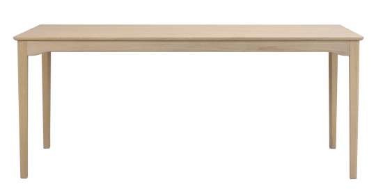 Table à manger 'Markham' 180cm - Pigmenté blanc