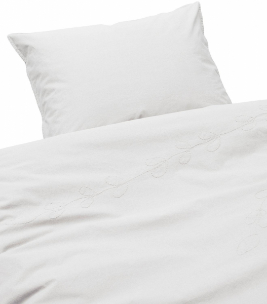 Housse de lit 'Amie' 150x210 - Blanc cassé