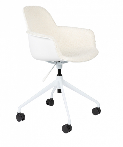 Fauteuil de bureau 'Kuip' - Blanc