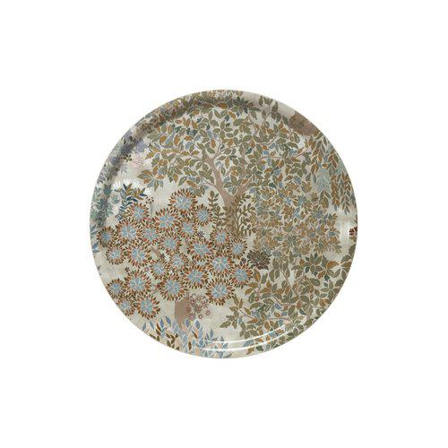 Plateau 'Aran' 38cm - Beige