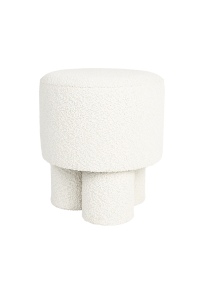 Pouf 'Marcos' - Blanc