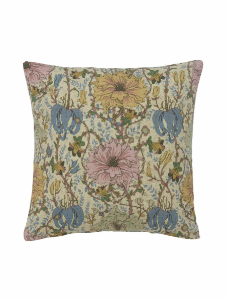 Housse de coussin 'Flore' 45x45 - Jaune