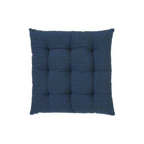 Coussin de chaise 'Louie' 40x40 - Bleu