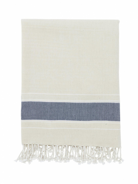 Plaid 'Tim' 125x150 - Bleu