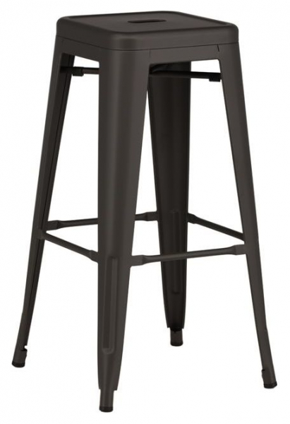 Tabouret de bar 'Barents' - Gris foncé