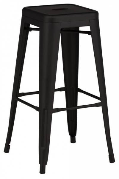 Tabouret de bar 'Barents' - Noir