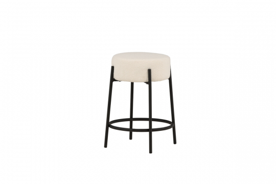 Tabouret 'Eigersund' - Blanc bas