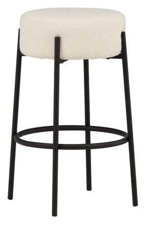 Tabouret 'Eigersund' - Blanc