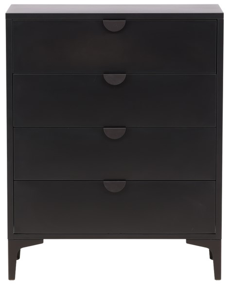 Commode 'Evenes' 78x117cm - Noir