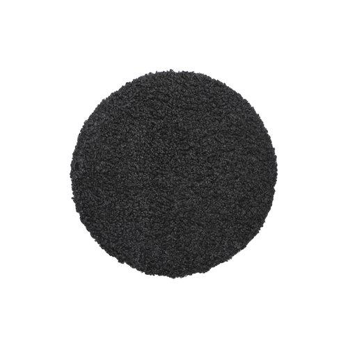 Coussin de chaise 'Teddy' D38 - Noir