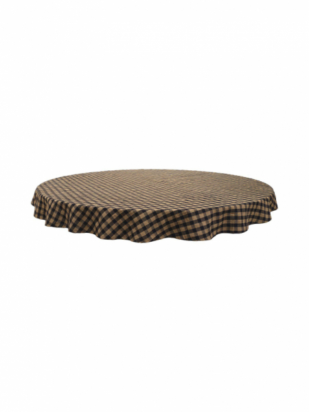 Nappe 'Ava' Ronde 180 - Brun