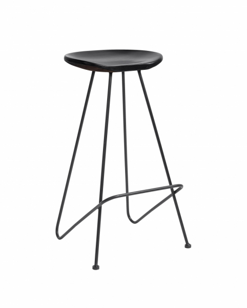 Tabouret 'Barry' - Noir