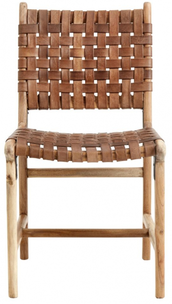 Chaise de salle à manger 'Aya' - Brun