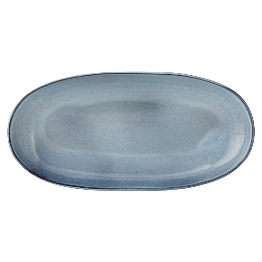 Plat de service 'Sandrine' - Bleu
