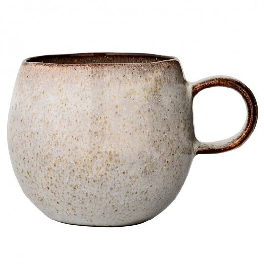 Mug 'Sandrine' L - Gris