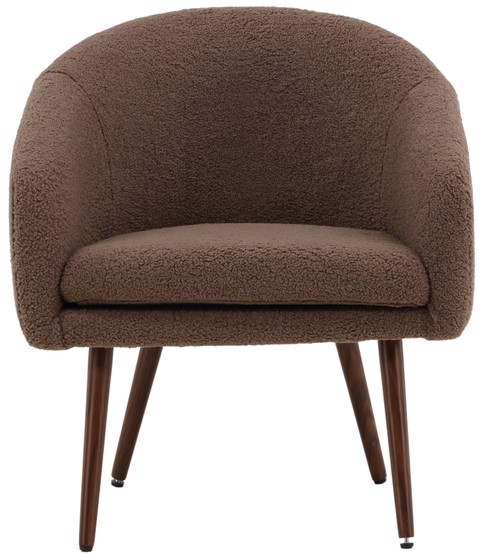 Fauteuil 'Vännes' - Marron