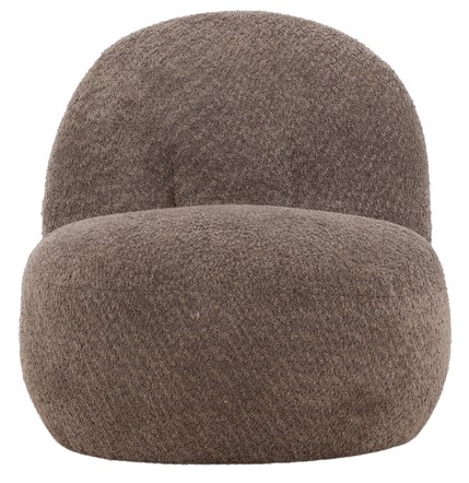 Fauteuil 'Askim' - Marron