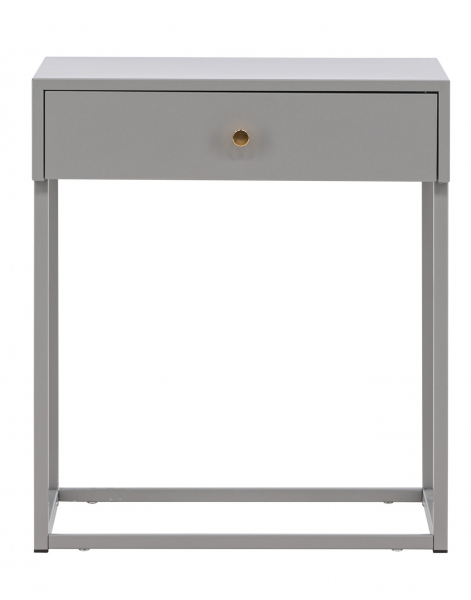 Table de chevet 'Puglia' - Gris clair