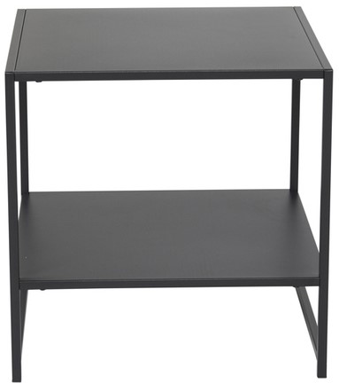 Table d'appoint 'Strömstad' 51x51cm - Noir
