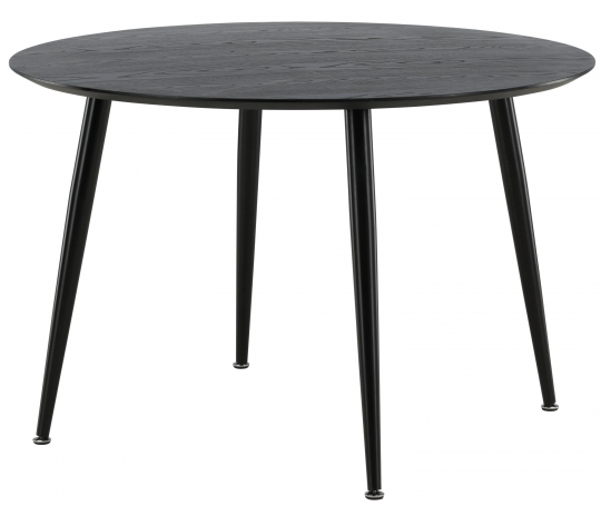 Table à manger 'Trosa' Ronde 120cm - Noir