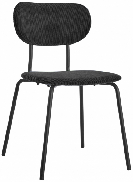 Chaise 'Kungsholmen' - Gris foncé/Noir