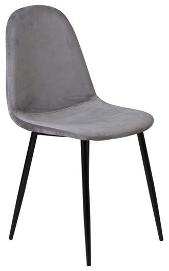 Chaise 'Eidsberg' - Gris/Noir
