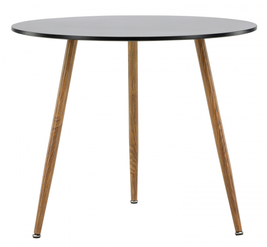 Table à manger 'Palermo' Ronde 90cm - Noir