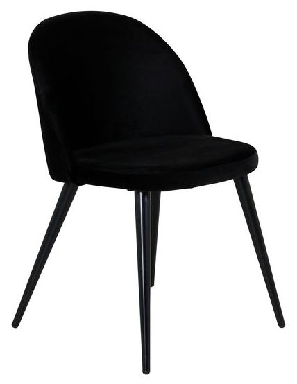 Chaise 'Elverum' - Noir