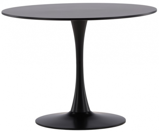 Table à manger 'Greta' Ronde 100cm - Noir