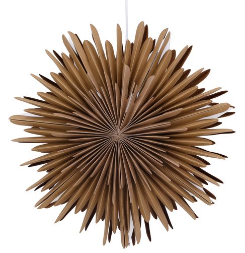 Étoile de l'Avent 'Svedala' 35cm - Brun