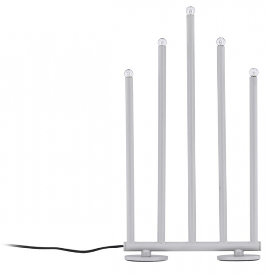 Lampe de table 'Vemdalen' 40cm - Argent