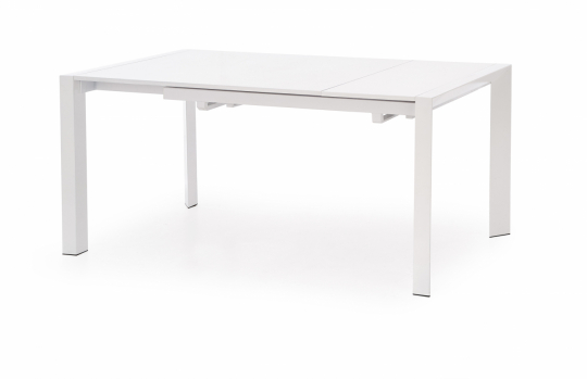 Table à manger 'Standford' 130-210cm - Blanc