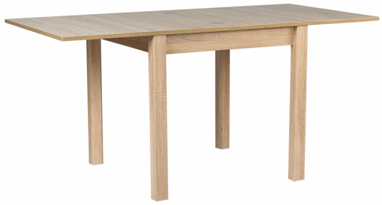 Table à manger 'Altea' 80-160x80cm - Chêne