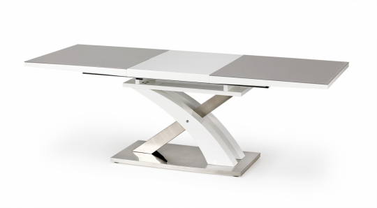 Table à manger 'Sandor' 160-220cm - Blanc