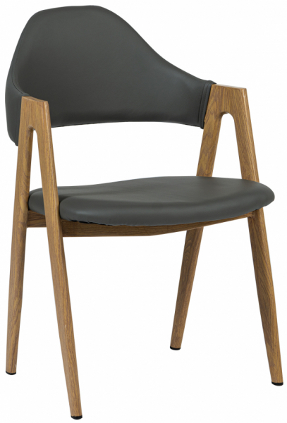 Chaise 'Stylish grey' - Chêne/Gris