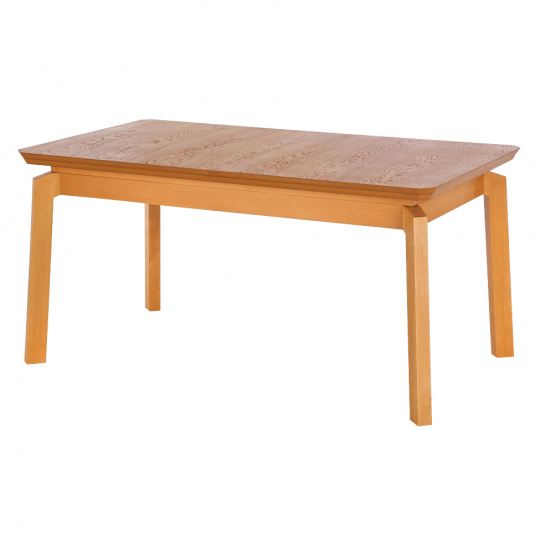 Table à manger 'Honey Oak' 160-250x90cm - Chêne