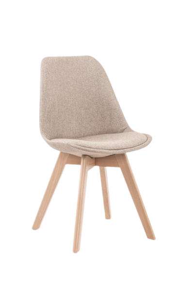 Chaise 'Vara' - Beige/Naturel