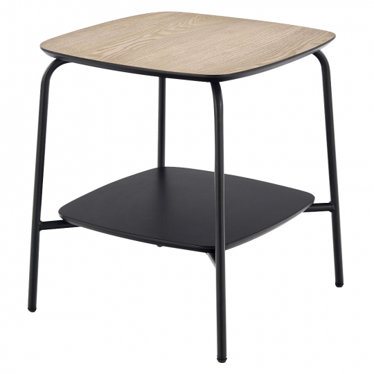 Table d'appoint 'Genua' - Chêne/Noir