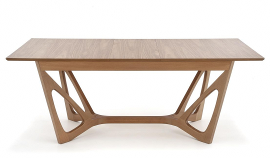 Table à manger 'Venanty' - Extensible Noyer