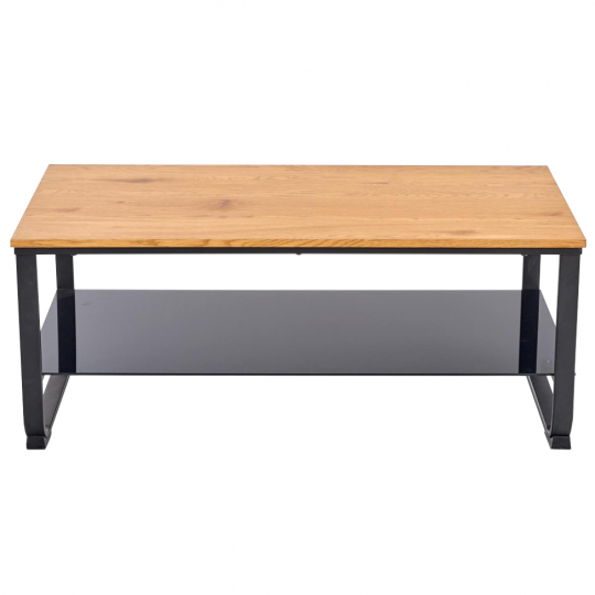 Table basse 'Artiga' - Chêne/Noir