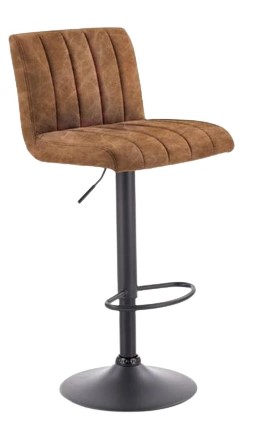 Tabouret de bar 'Girona' - Brun