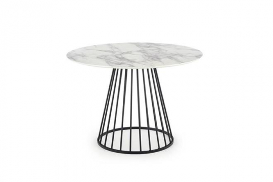 Table à manger 'Alzira' Ronde 110cm - Marbre