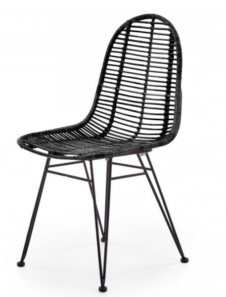 Chaise de jardin 'Solis' 2 - Rotin noir