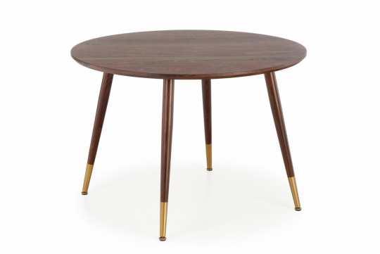 Table à manger 'Prime' Ronde 110cm - Noyer