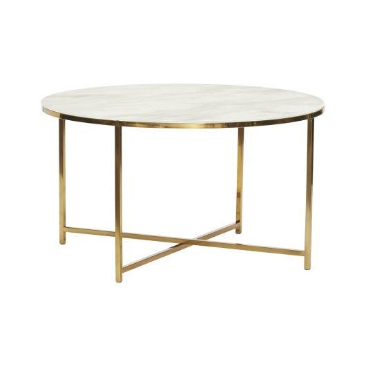 Table d'appoint 'Pond' - Blanc