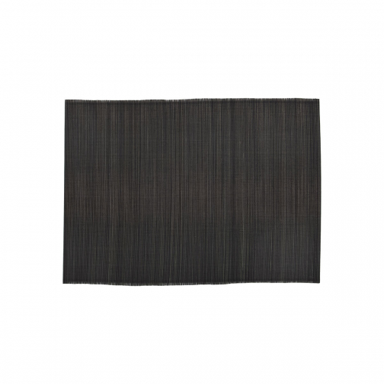 Lot de 4 sets de table 'Bamb' - Noir/Marron
