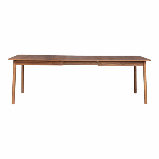 Table 'Glimpse' - Noyer 180-240x90cm
